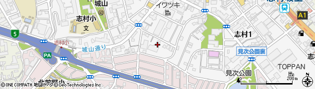 東京都板橋区志村1丁目27周辺の地図