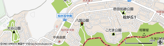 埼玉県所沢市松が丘周辺の地図