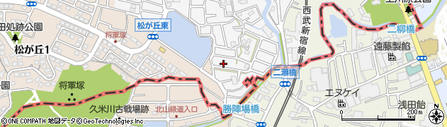 埼玉県所沢市久米19周辺の地図