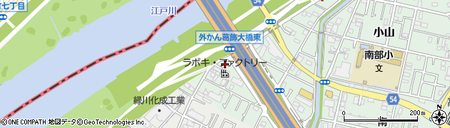 千葉県松戸市小山382周辺の地図
