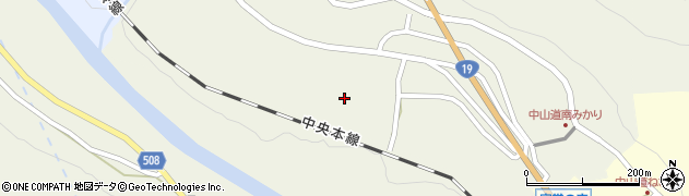 長野県木曽郡上松町小川2035周辺の地図