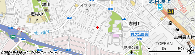 東京都板橋区志村1丁目26-29周辺の地図