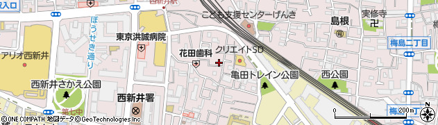 東京都足立区西新井栄町1丁目11-1周辺の地図