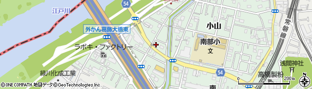 千葉県松戸市小山464周辺の地図