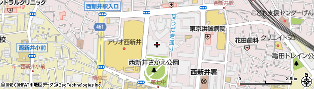 東京都足立区西新井栄町1丁目19-39周辺の地図