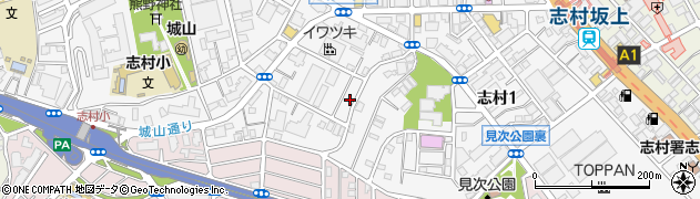 東京都板橋区志村1丁目31周辺の地図