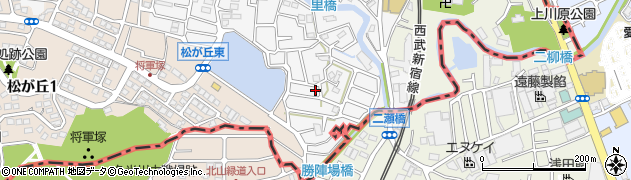 埼玉県所沢市久米34周辺の地図