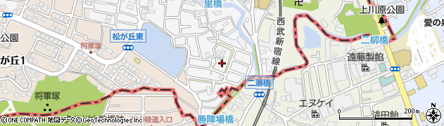 埼玉県所沢市久米38周辺の地図