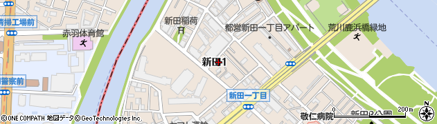 中華村周辺の地図