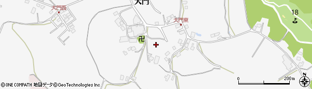 千葉県多古町（香取郡）大門周辺の地図