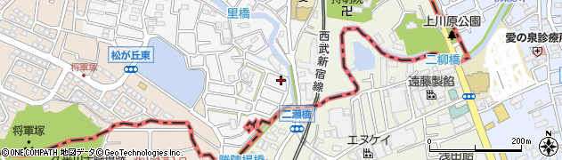 埼玉県所沢市久米44周辺の地図