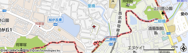 埼玉県所沢市久米36周辺の地図