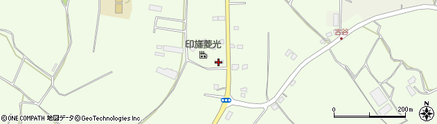 印旛菱光株式会社　本社工場周辺の地図