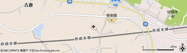 千葉県成田市吉倉826周辺の地図