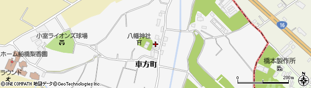 千葉県船橋市車方町295周辺の地図