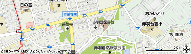 東京都北区赤羽西5丁目5周辺の地図
