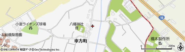千葉県船橋市車方町296周辺の地図