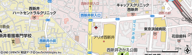 東京都足立区西新井栄町1丁目21-9周辺の地図