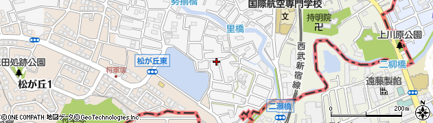 埼玉県所沢市久米29周辺の地図