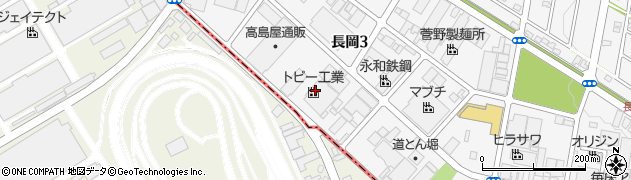 トピー工業株式会社　羽村工場周辺の地図
