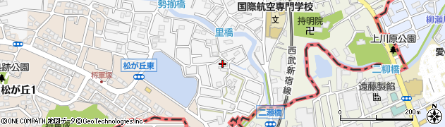 埼玉県所沢市久米2885周辺の地図
