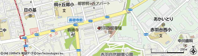 東京都北区赤羽西5丁目6周辺の地図
