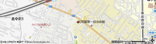 セブンイレブン鎌ヶ谷初富本町店周辺の地図