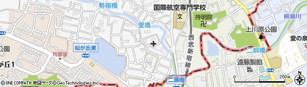 埼玉県所沢市久米50周辺の地図
