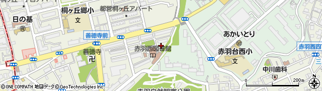 東京都北区赤羽西5丁目7周辺の地図