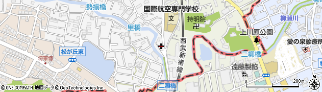 埼玉県所沢市久米352周辺の地図