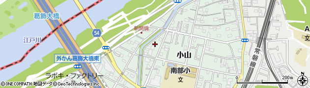 千葉県松戸市小山215-2周辺の地図