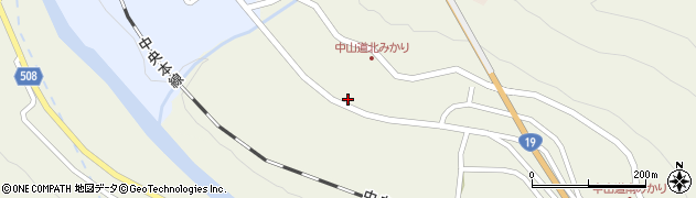 長野県木曽郡上松町小川1971周辺の地図
