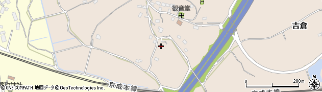 千葉県成田市吉倉629周辺の地図