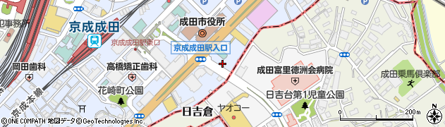 東海住宅株式会社　成田支店周辺の地図