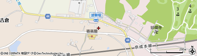 千葉県成田市吉倉8周辺の地図
