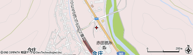 納村メリヤス株式会社　今庄本社工場周辺の地図