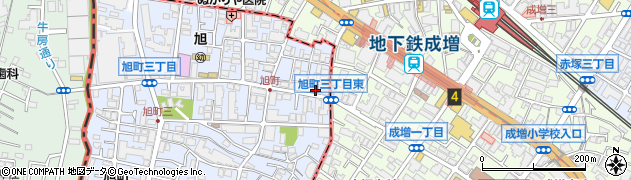 東京都練馬区旭町3丁目25-2周辺の地図