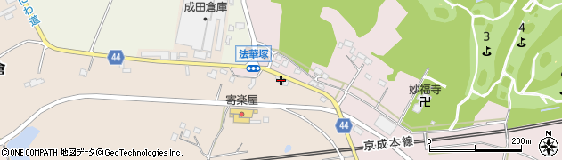 千葉県成田市吉倉11周辺の地図