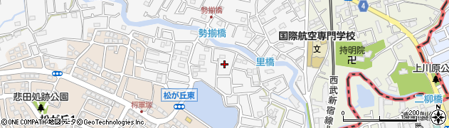 埼玉県所沢市久米67周辺の地図