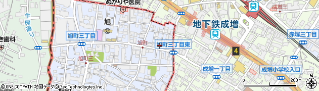 東京都練馬区旭町3丁目25-4周辺の地図