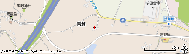 千葉県成田市吉倉37周辺の地図