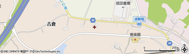 千葉県成田市吉倉1周辺の地図