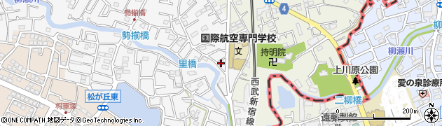 埼玉県所沢市久米354周辺の地図