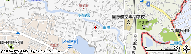 埼玉県所沢市久米62周辺の地図