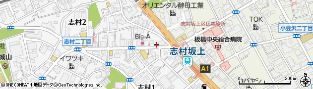 ちよだ鮨　志村坂上店周辺の地図