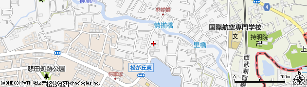 埼玉県所沢市久米82周辺の地図