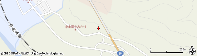 長野県木曽郡上松町小川1899周辺の地図