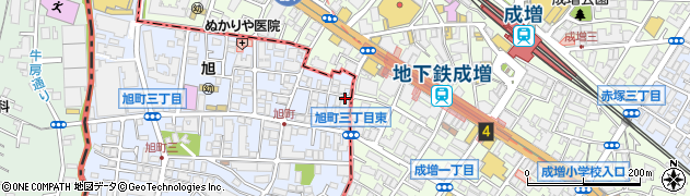 東京都練馬区旭町3丁目25-18周辺の地図