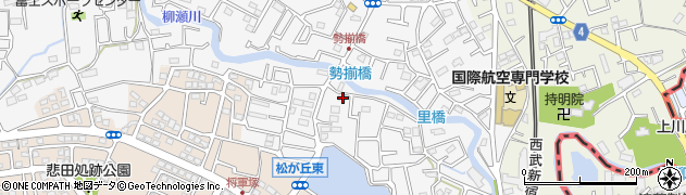 埼玉県所沢市久米75周辺の地図