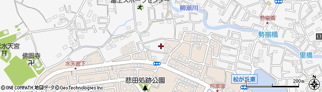 埼玉県所沢市久米1724周辺の地図
